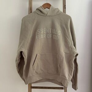 Essentials Fear of God Men's Hoodie in Beige